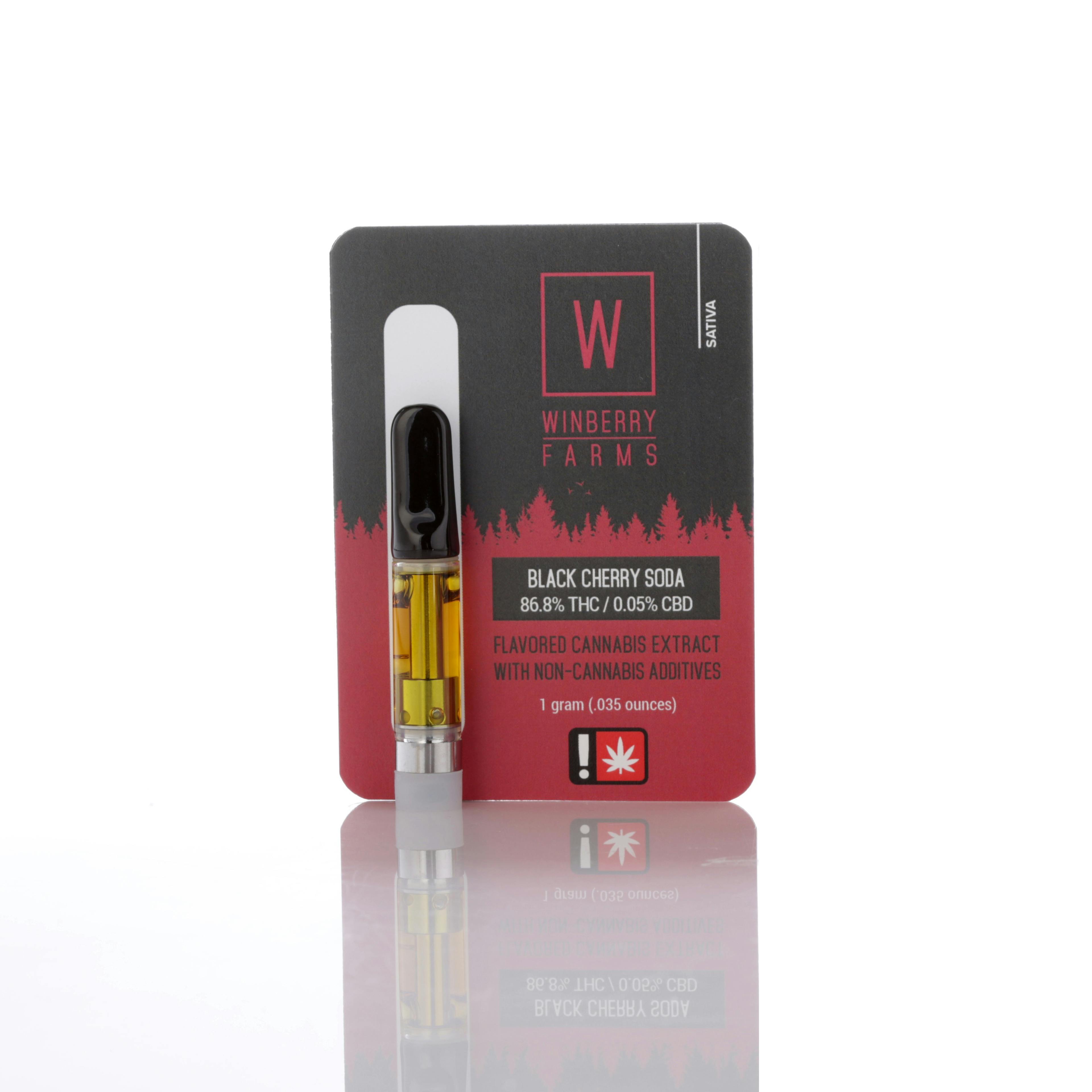Black Cherry Soda Distillate Cartridge 1g