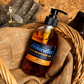 8 oz 1333mg 1:1:1 THC:CBD:CBG Massage oil