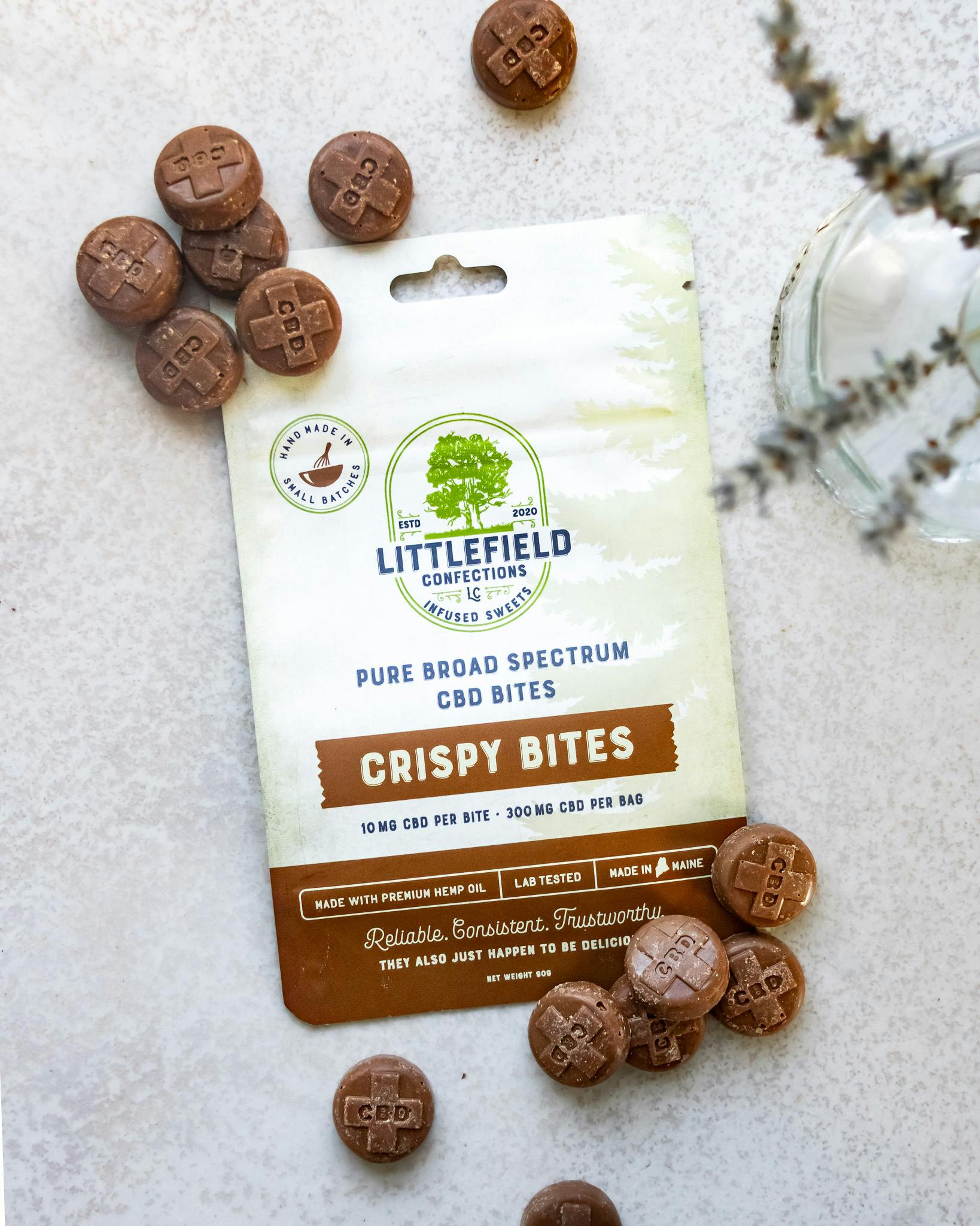 Crispy Cbd Bites 10mg/pc 300mg