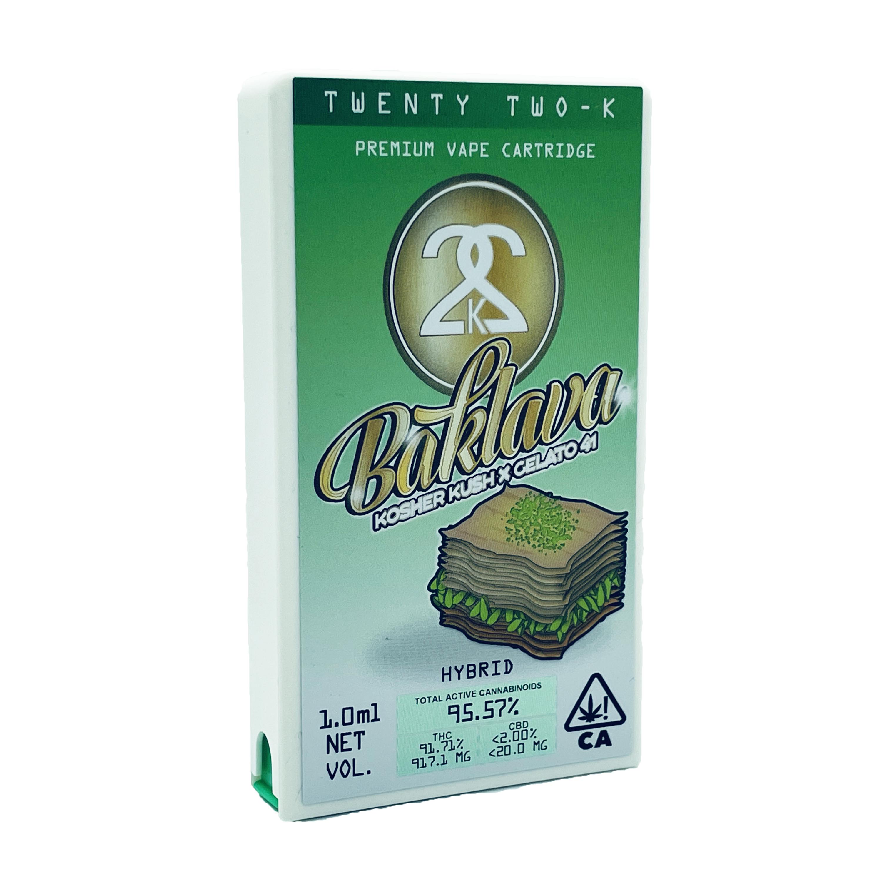 Twenty Two K / 22k — Baklava