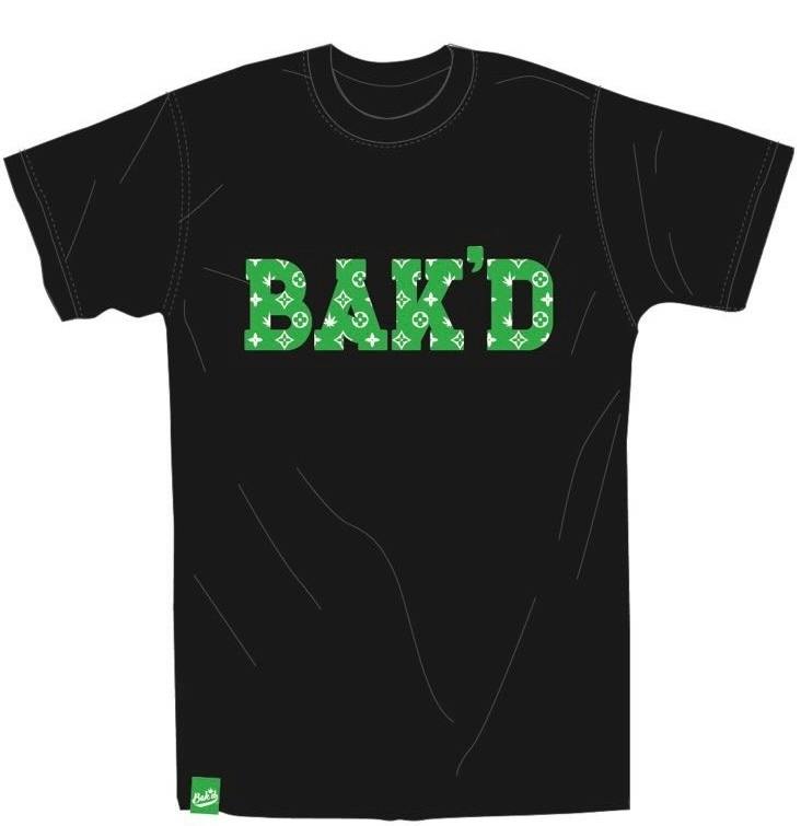 Bak'd Luxury T-Shirt-Green