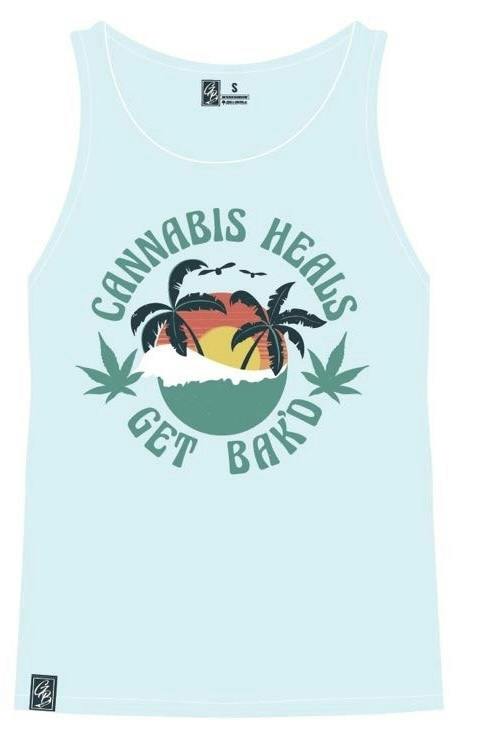 Get Heals Tank Top Light Blue