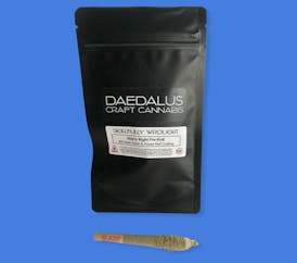 Starry Night Pre-Roll w/ Hash Rosin & Kief Coating - 1 1/4s - 5 pack