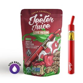 Jeeter Juice Disposable Live Resin Straw - Apple Fritter