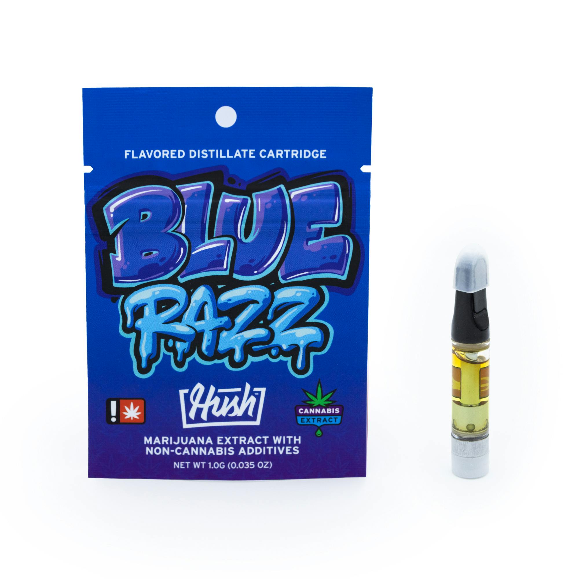 BlueRazz Flavored — BlueRazz Flavored Distillate Cartridge 1g