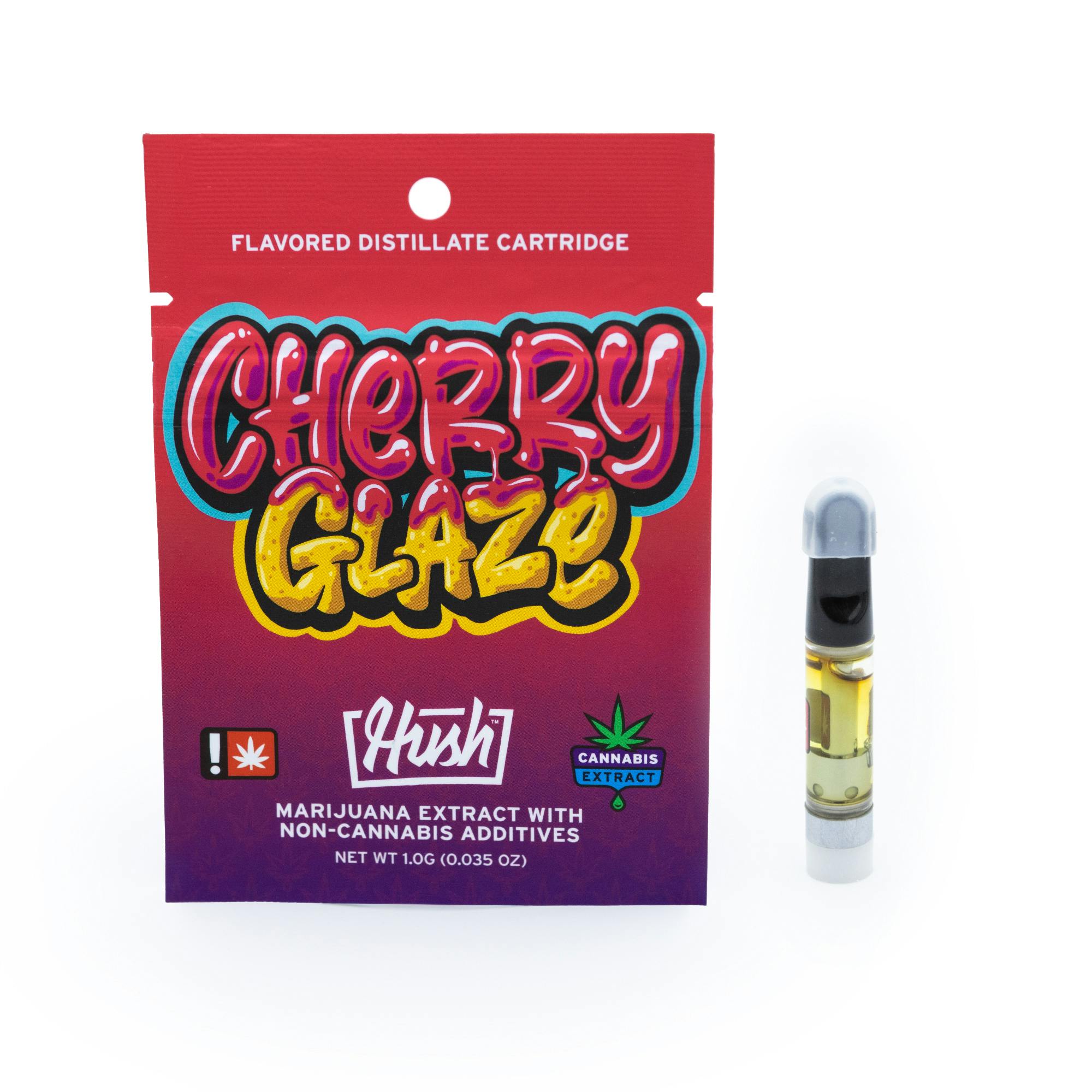 Cherry Glaze Flavored: Cherry Glaze Flavored Distillate Cartridge 1g