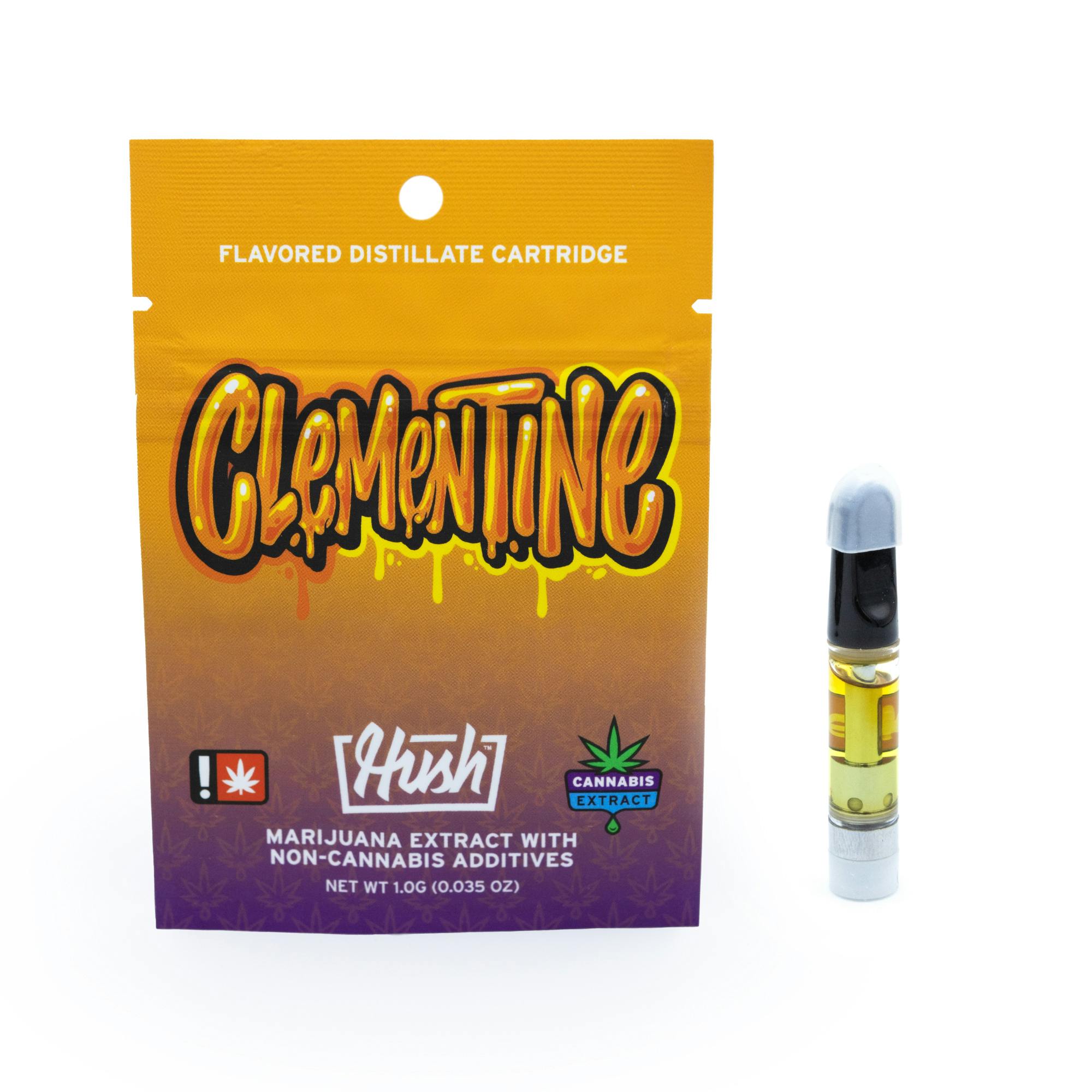 Clementine Flavored: Clementine Flavored Distillate Cartridge 1g