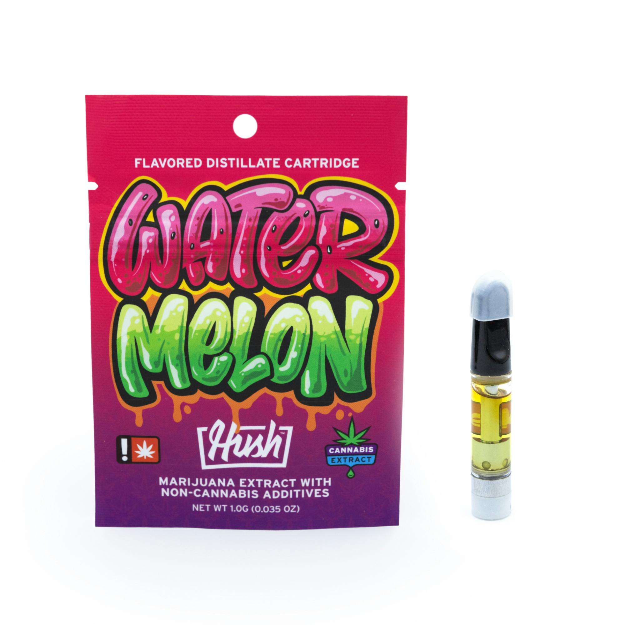 Watermelon Flavored: Watermelon Flavored Distillate Cartridge 1g