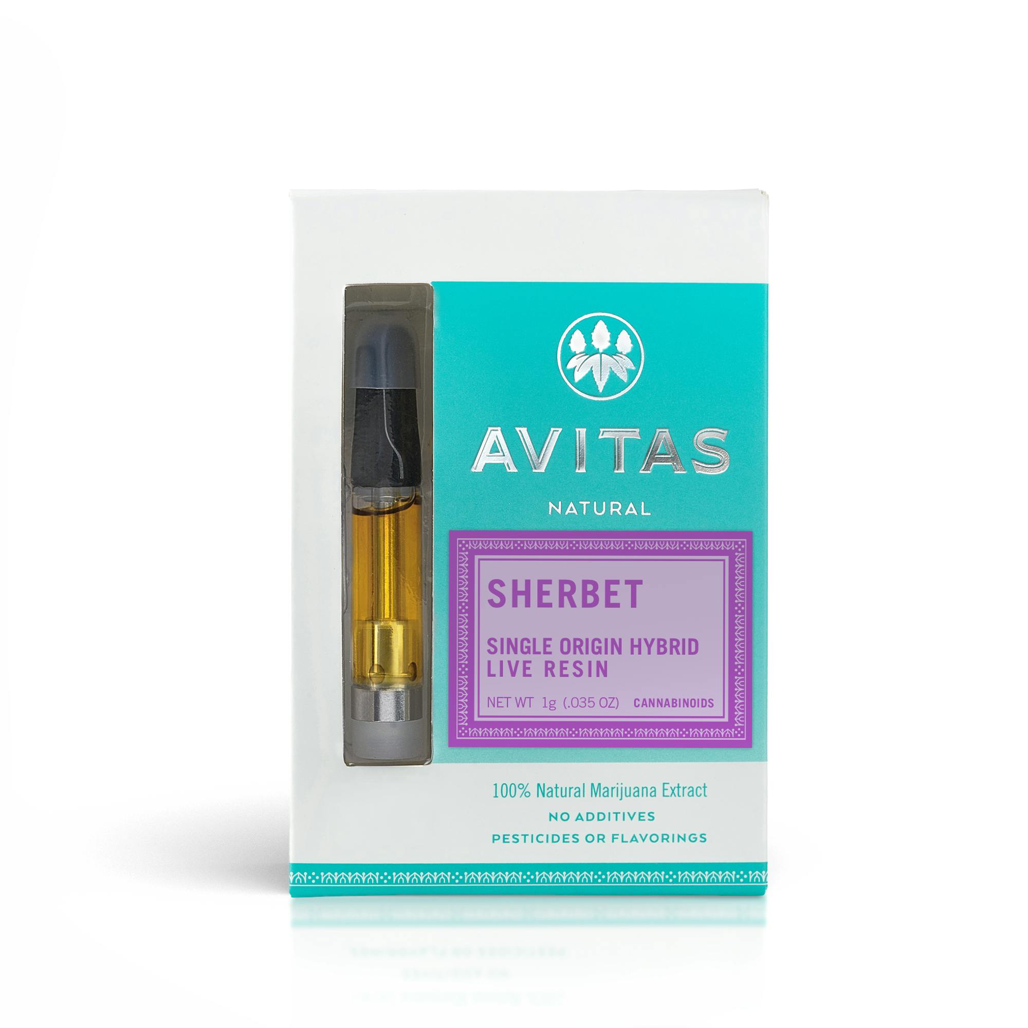 Sherbet Live Resin Cartridge 1g