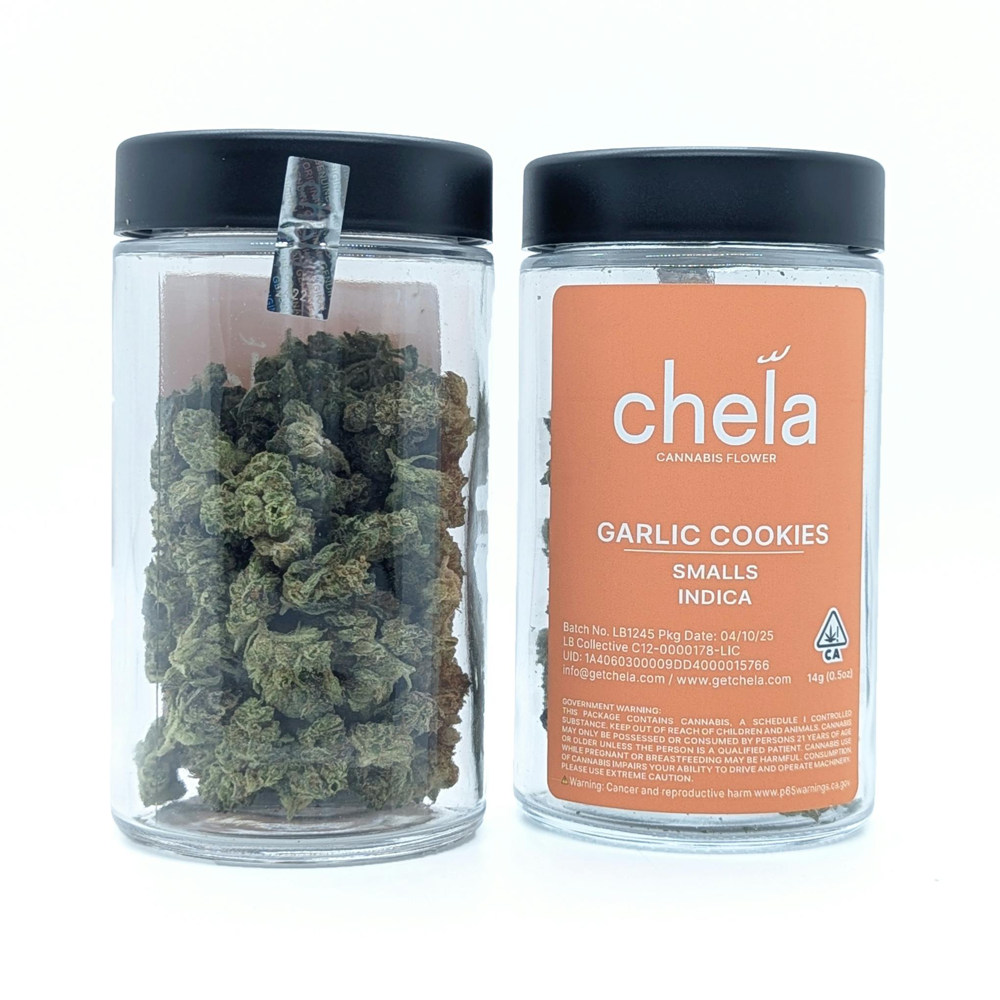 Chela Light - Half Ounce Smalls - Garlic Cookies - Chela