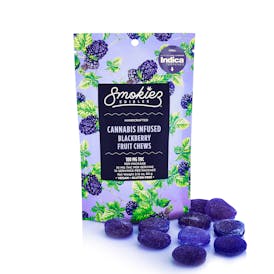 Blackberry INDICA 100mg THC Fruit Chews - AZ