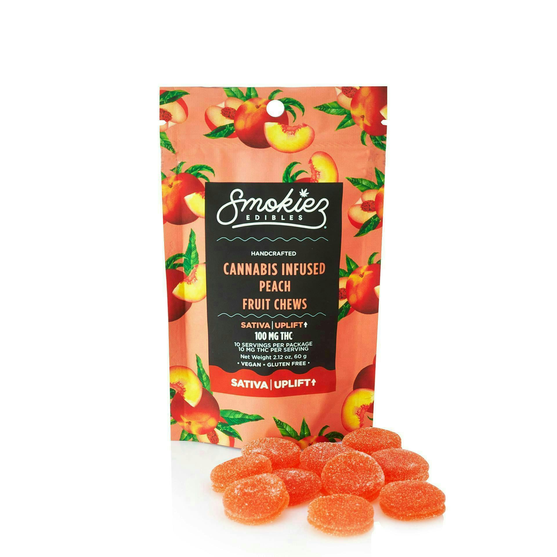 Peach Gummies · 100mg · 10ct