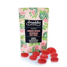 Watermelon HYBRID 100mg THC Fruit Chews - AZ
