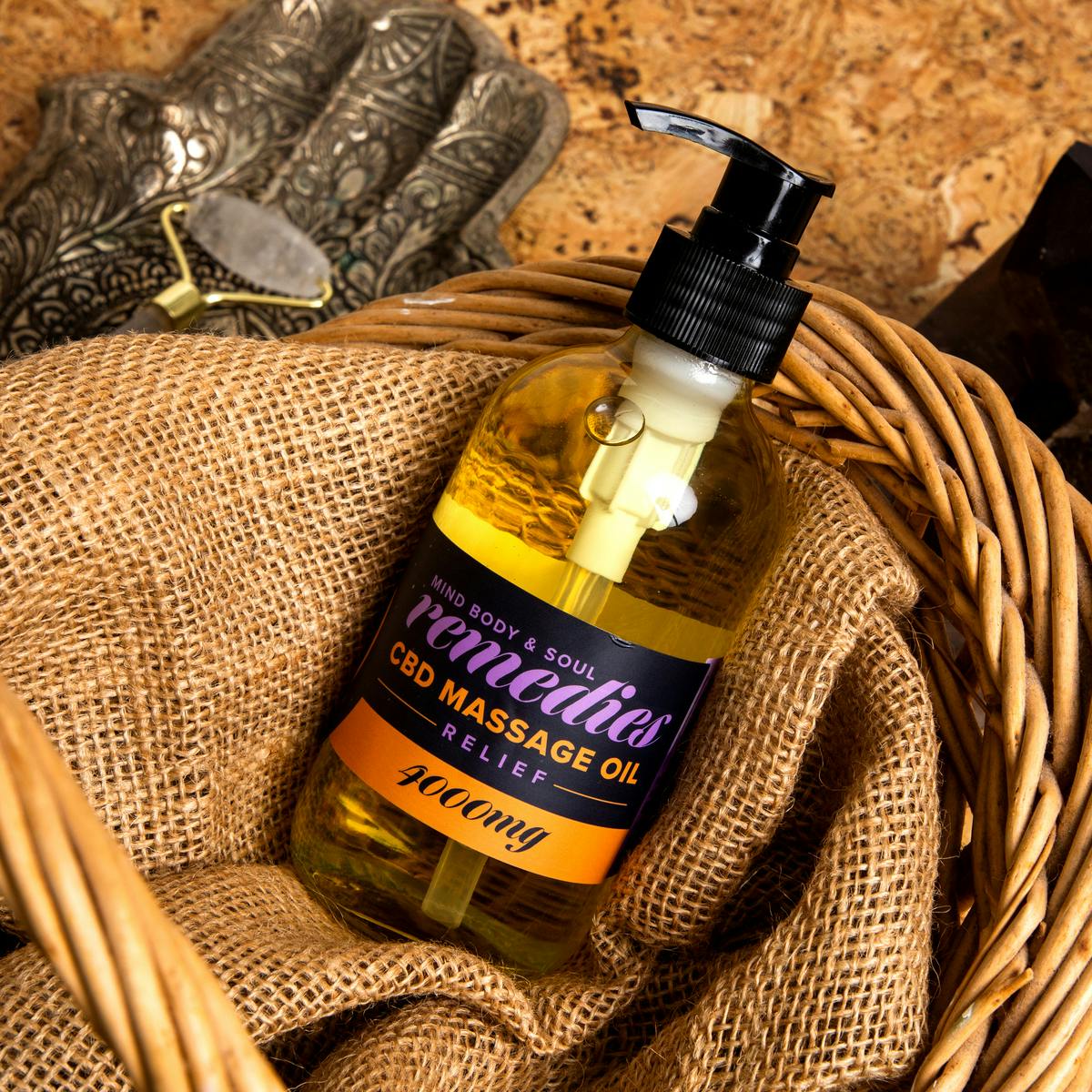 Renew 8oz 4000mg CBD Massage Oil