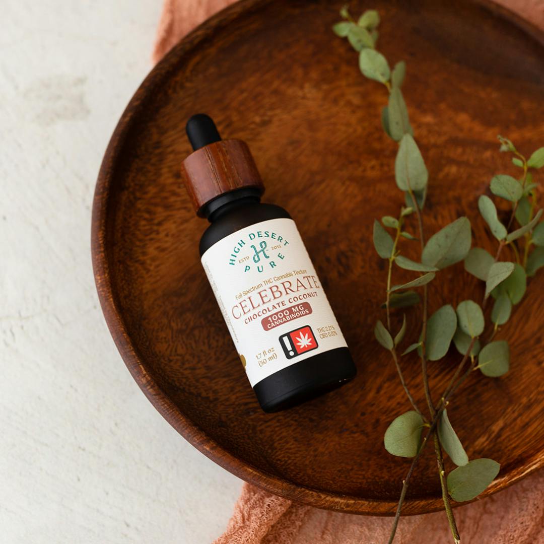 Celebrate THC Tincture (1000 mg) - High Desert Pure