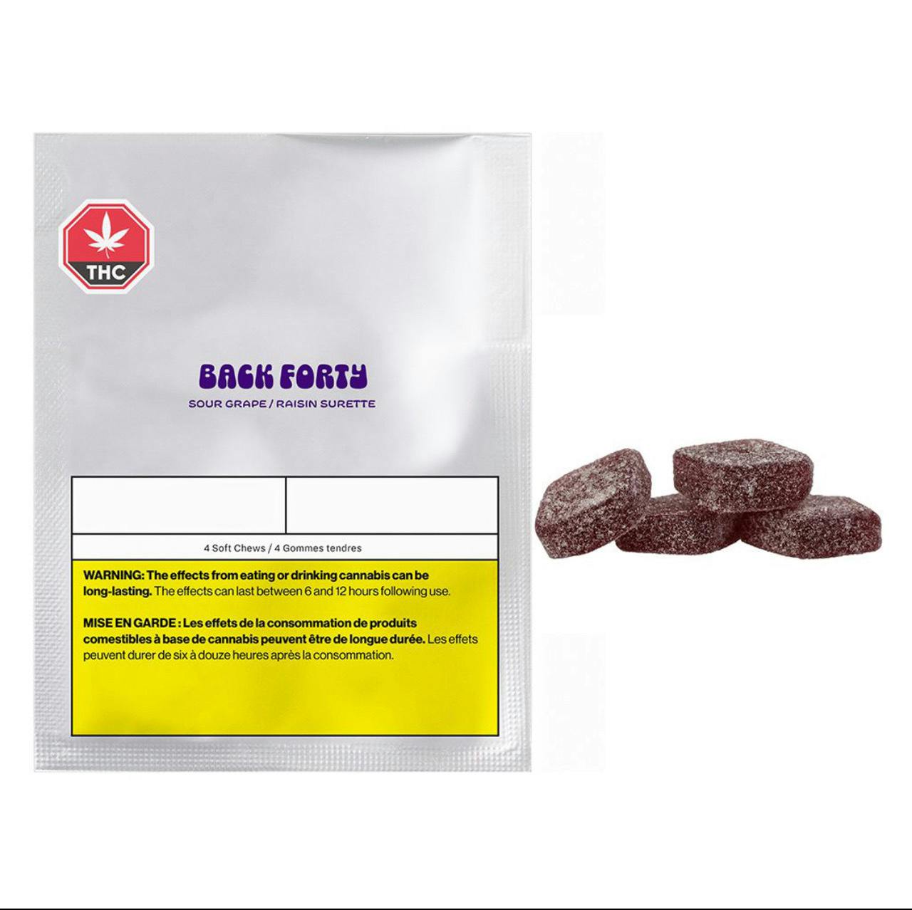 Sour Grape Soft Chew