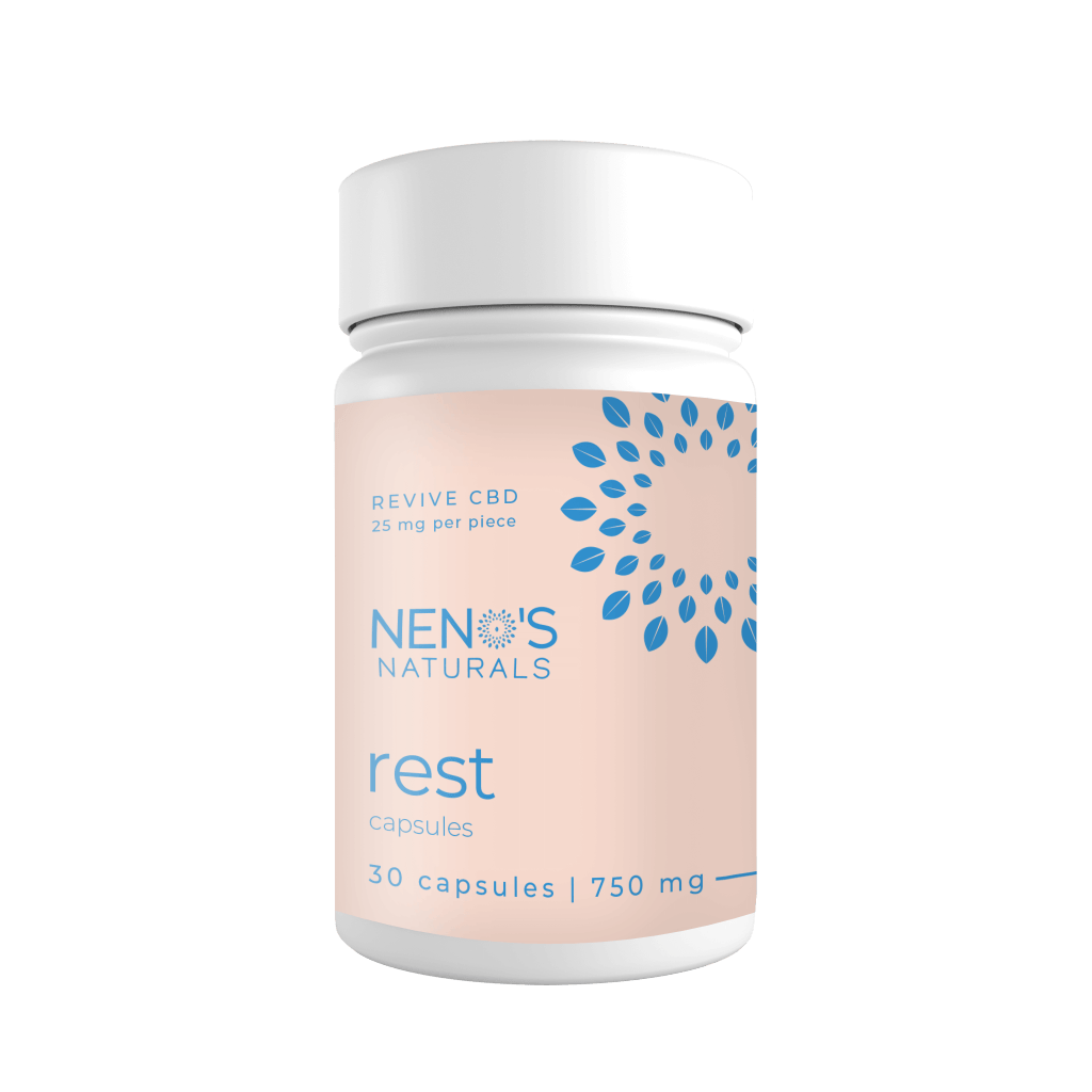 Neno's Naturals Rest CBD Capsules 750mg
