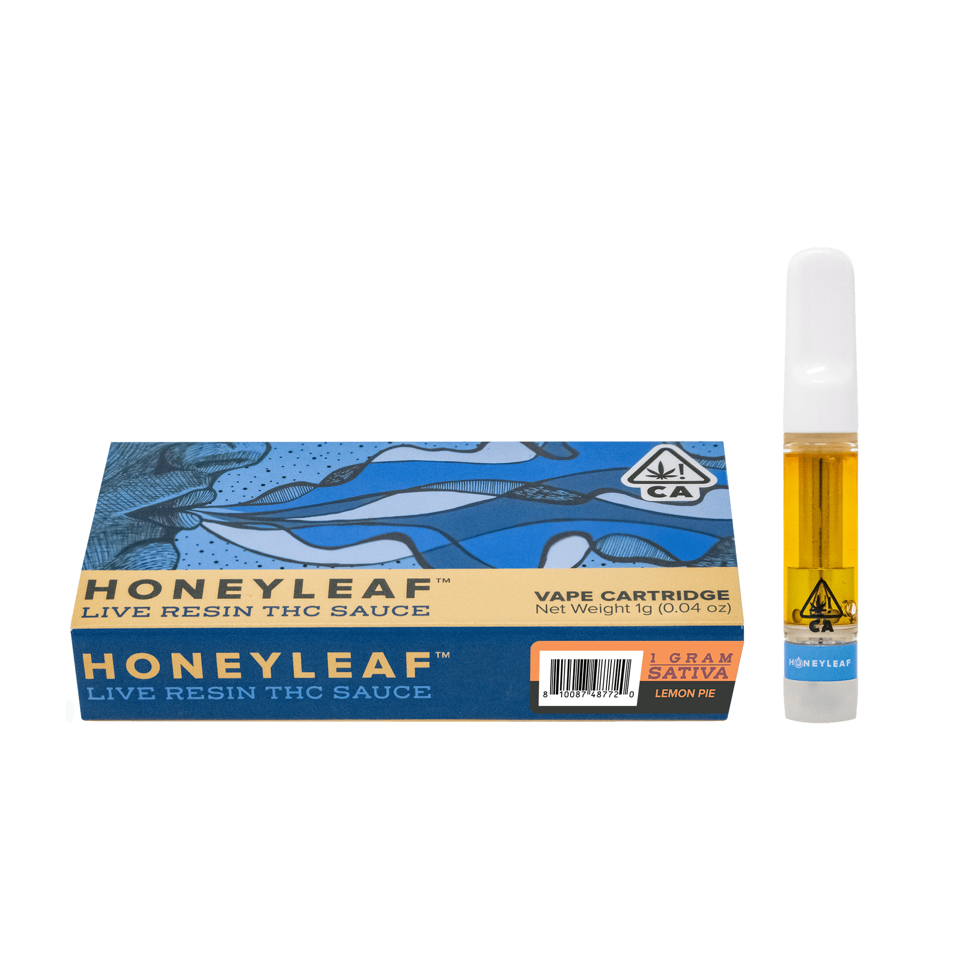 Honeyleaf LEMON PIE - 1G LIVE RESIN CARTRIDGE - SATIVA | Weedmaps