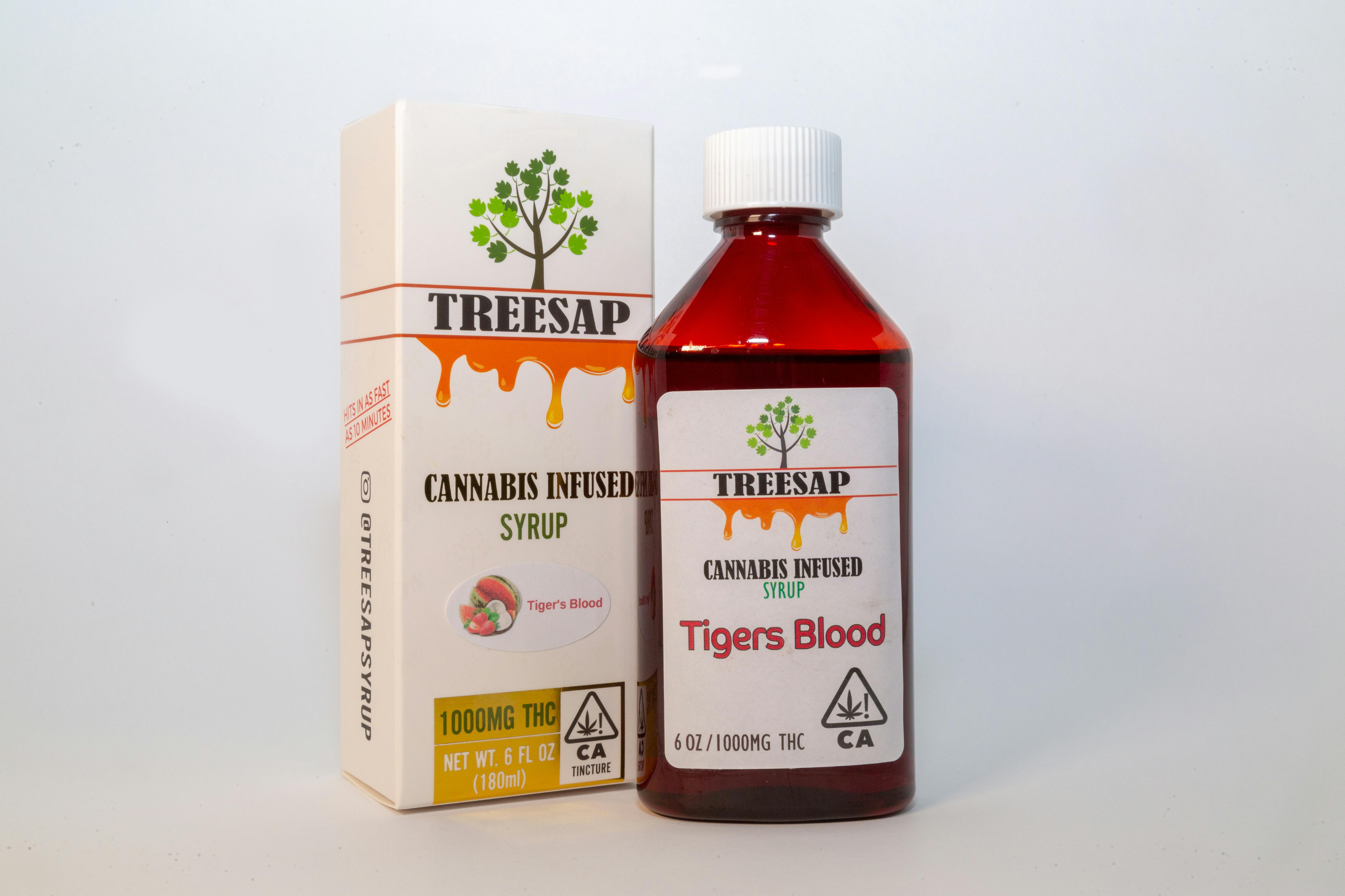 Tigers Blood Syrup | Mix-ins | 1000mg | 6 fl oz
