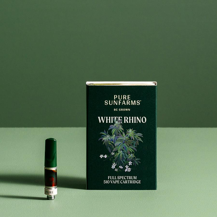 White Rhino 510 Vape Cartridge