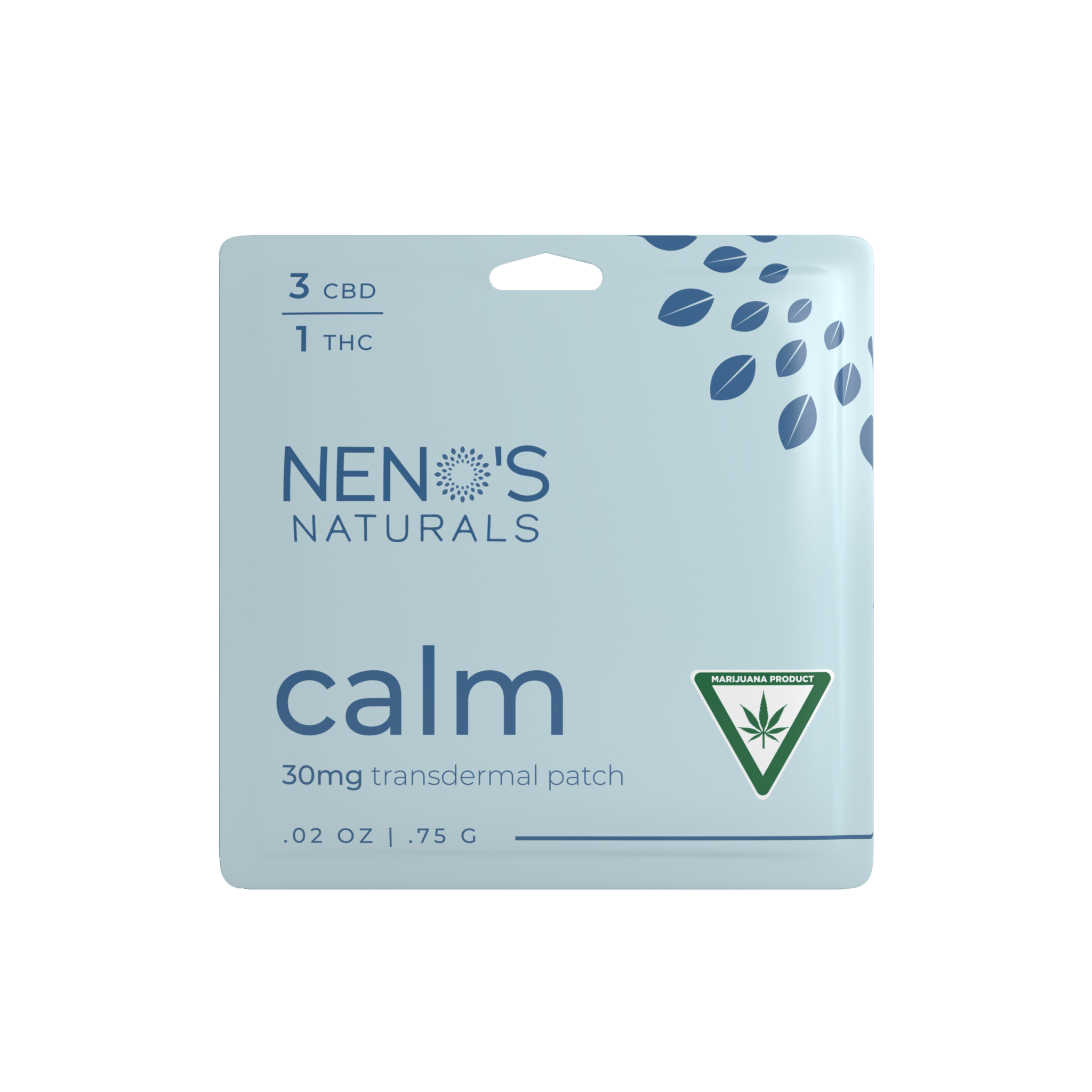 Neno Cbd/thc Calm Patch 30mg