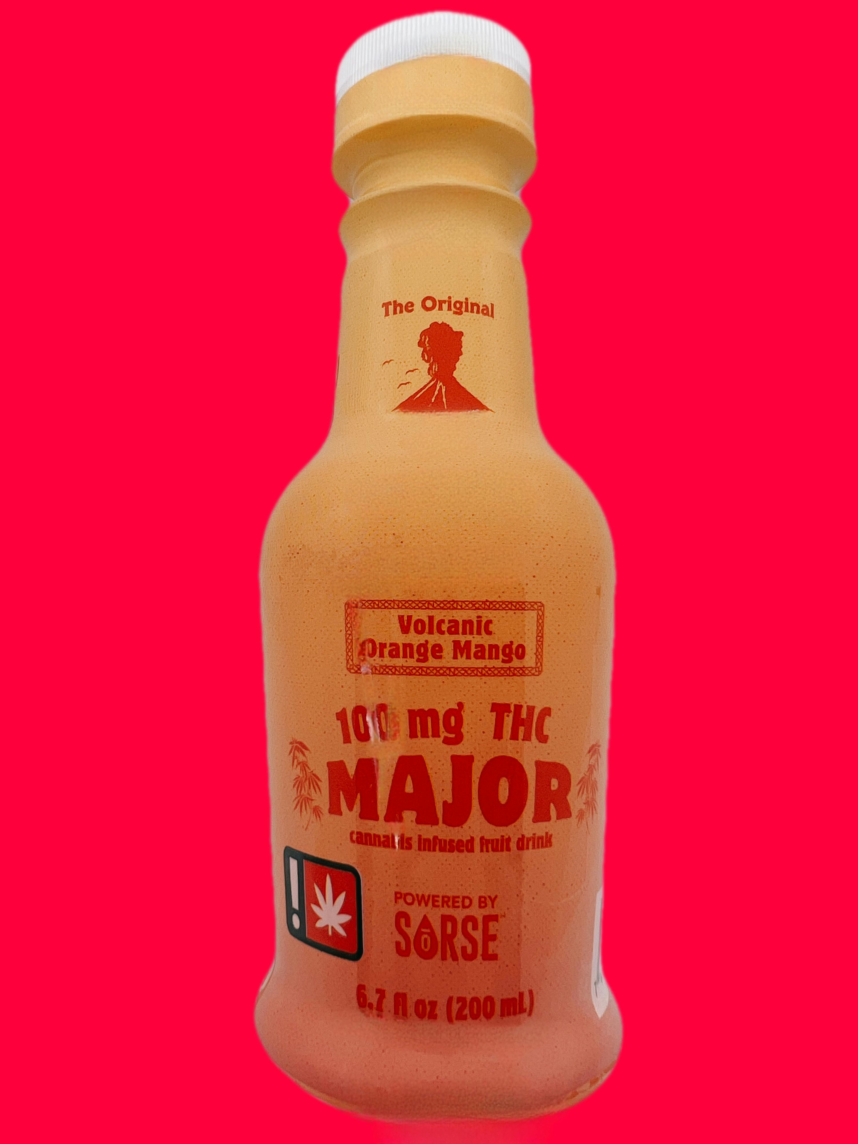 Major - 100mg THC Volcanic Orange Mango