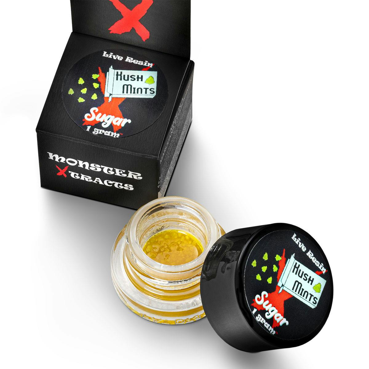 Monster Xtracts Kush Mints Sugar 1G (Live) Weedmaps