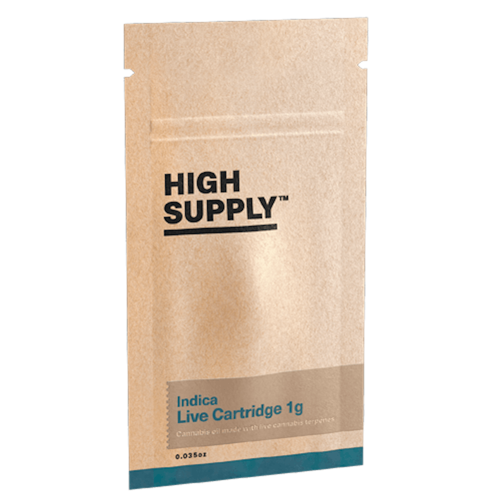 Natural Treasure 1g Live Resin Vape Cart by High Supply