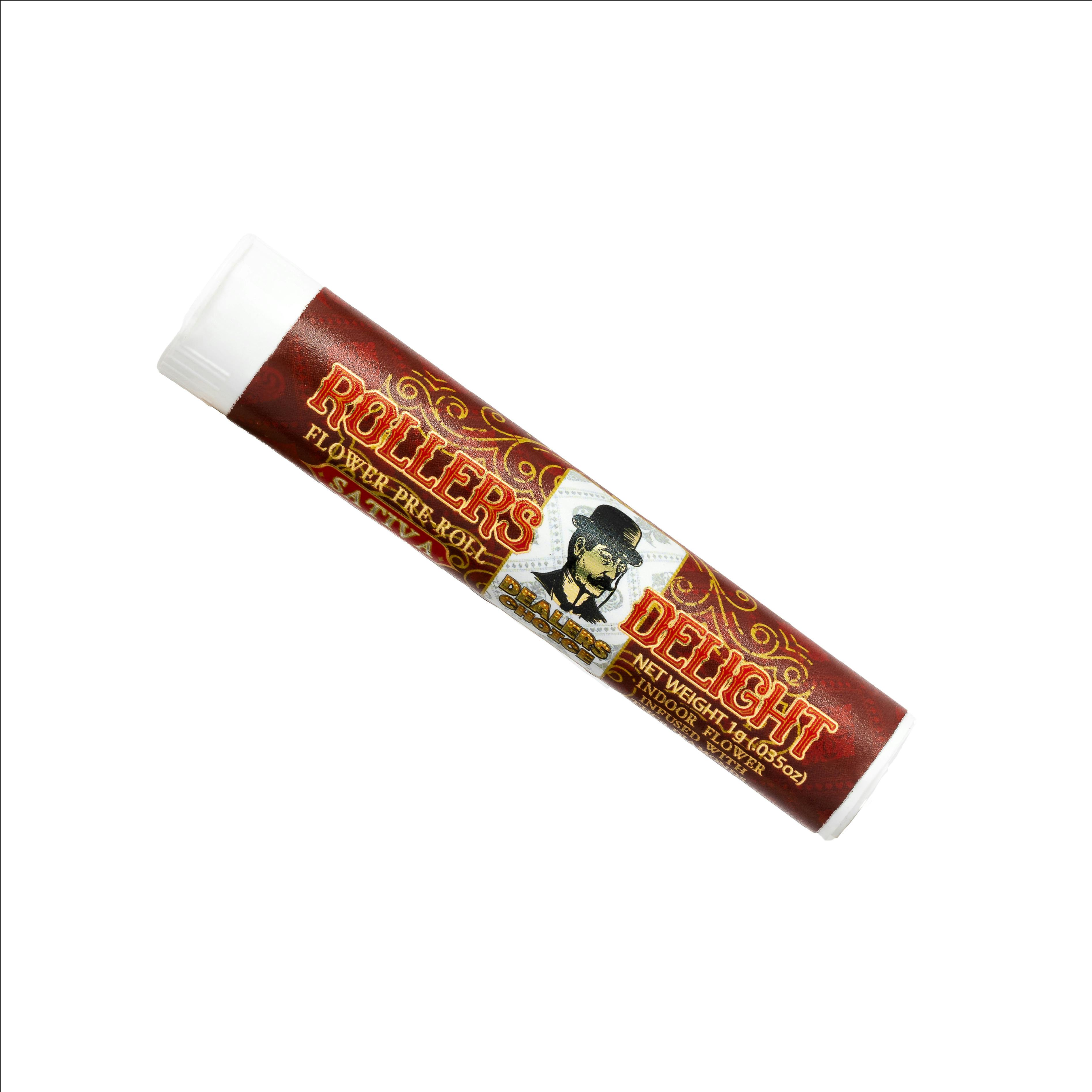 Dealer's Choice: Sativa Flower - THCA Infused Preroll - 1g - 35%+