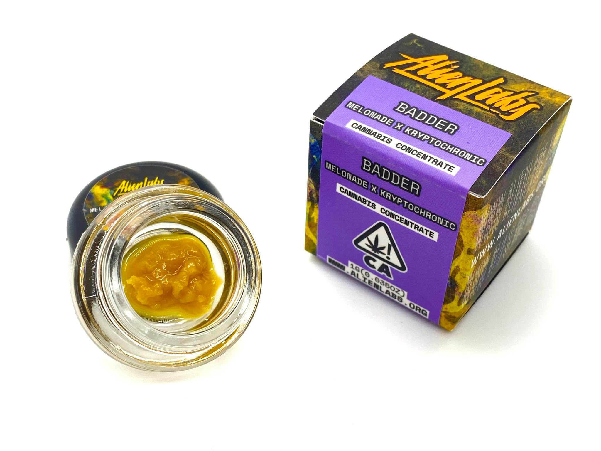 Alien Labs Melonade x KryptoChronic Live Resin Badder 1 Gram Weedmaps