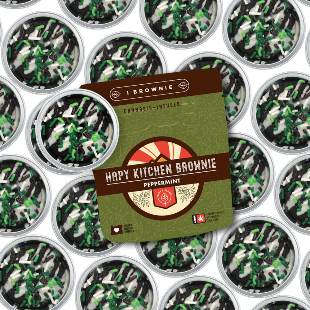 Hapy Kitchen: Brownie - Peppermint