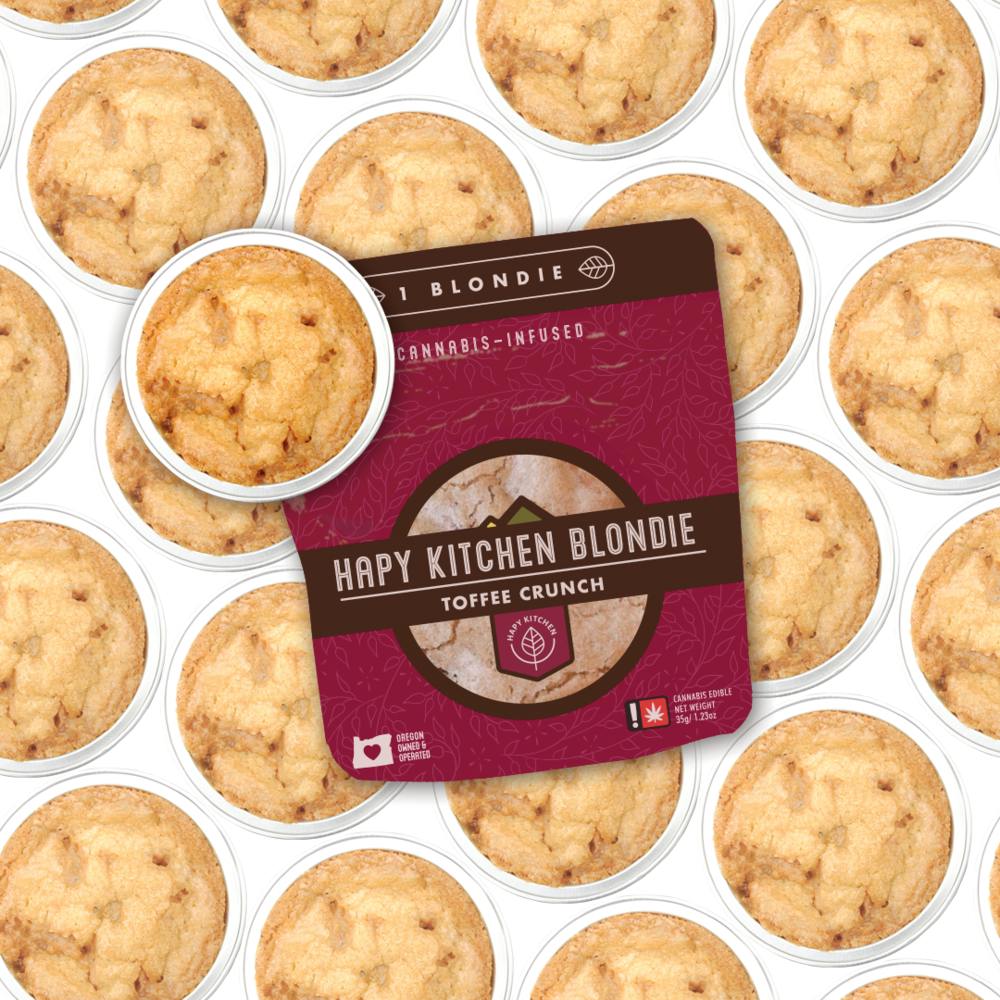 Hapy Kitchen: Blondie - Toffee Crunch