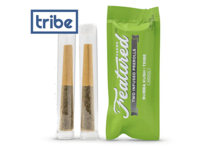 Rove Featured Farms · Infused Prerolls 2pk · Bubba Kush - I · 1.0g, Infused Pre-Rolls