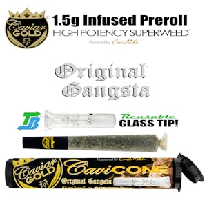 CAVIAR GOLD - Original Gangsta l 1.5g | Cavi Cone l Caviar Gold