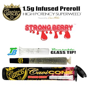 CAVIAR GOLD - Strongberry | 1.5g | Cavi Cone l Caviar Gold