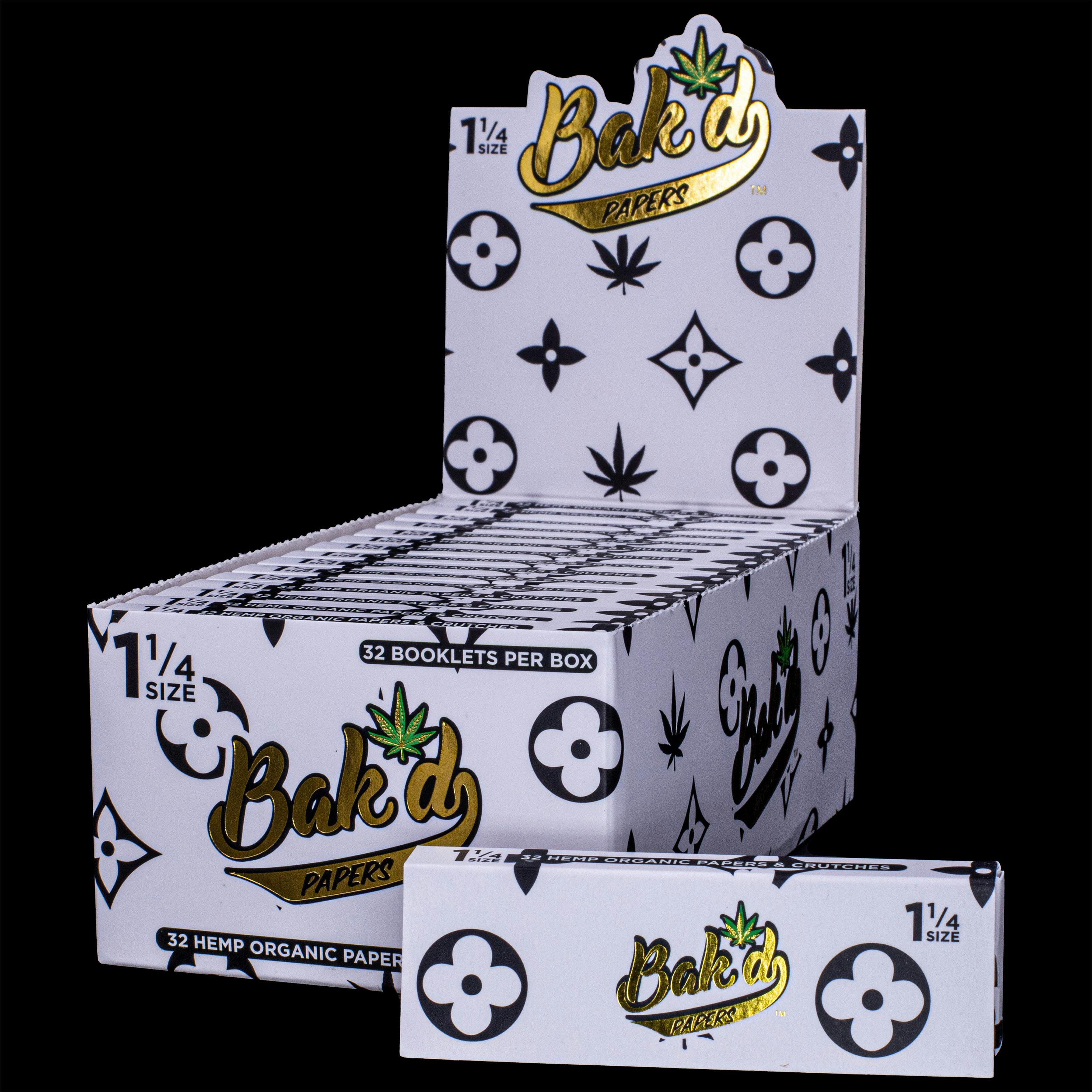 Bak'd Papers -Organic Hemp 1 1/4