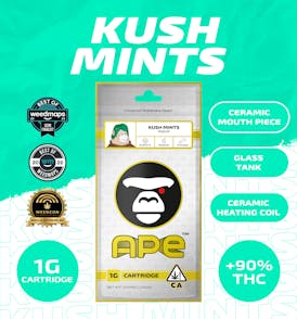 KUSH MINTS — Sauce Carts 1000 mg.