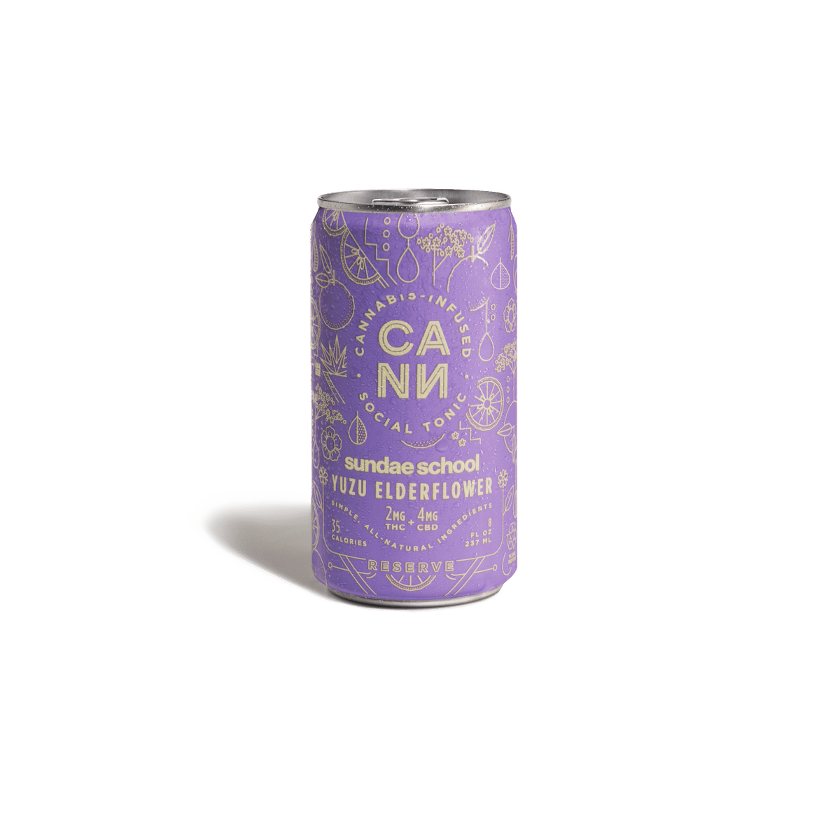 Yuzu Elderflower Reserve Social Tonic