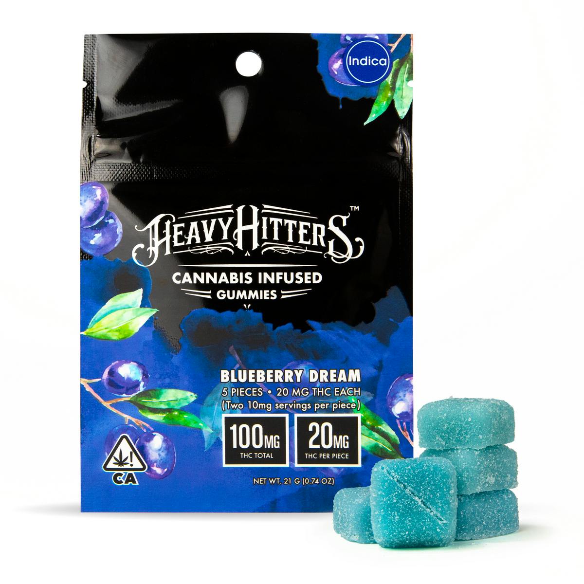 Ultra Potent Infused Gummy - Blueberry Dream (I)