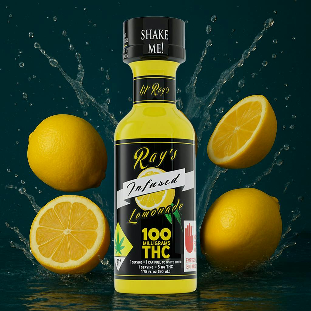 Lil' Ray's | Original | Non-Carbonated | 100mg | 1.75 fl oz by Ray's Lemonade