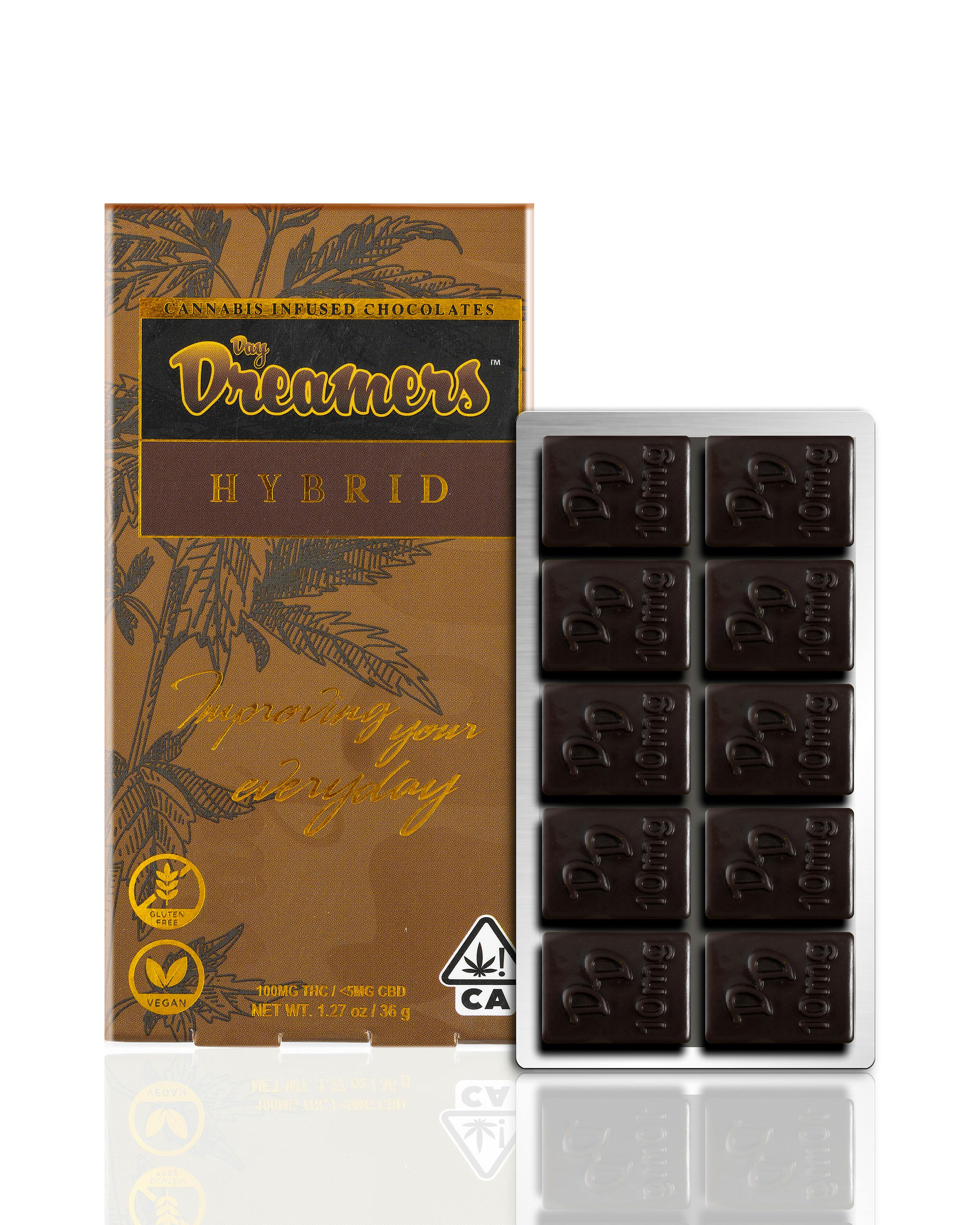 Day Dreamers Hybrid: Day Dreamers Hybrid Chocolate - 100mg
