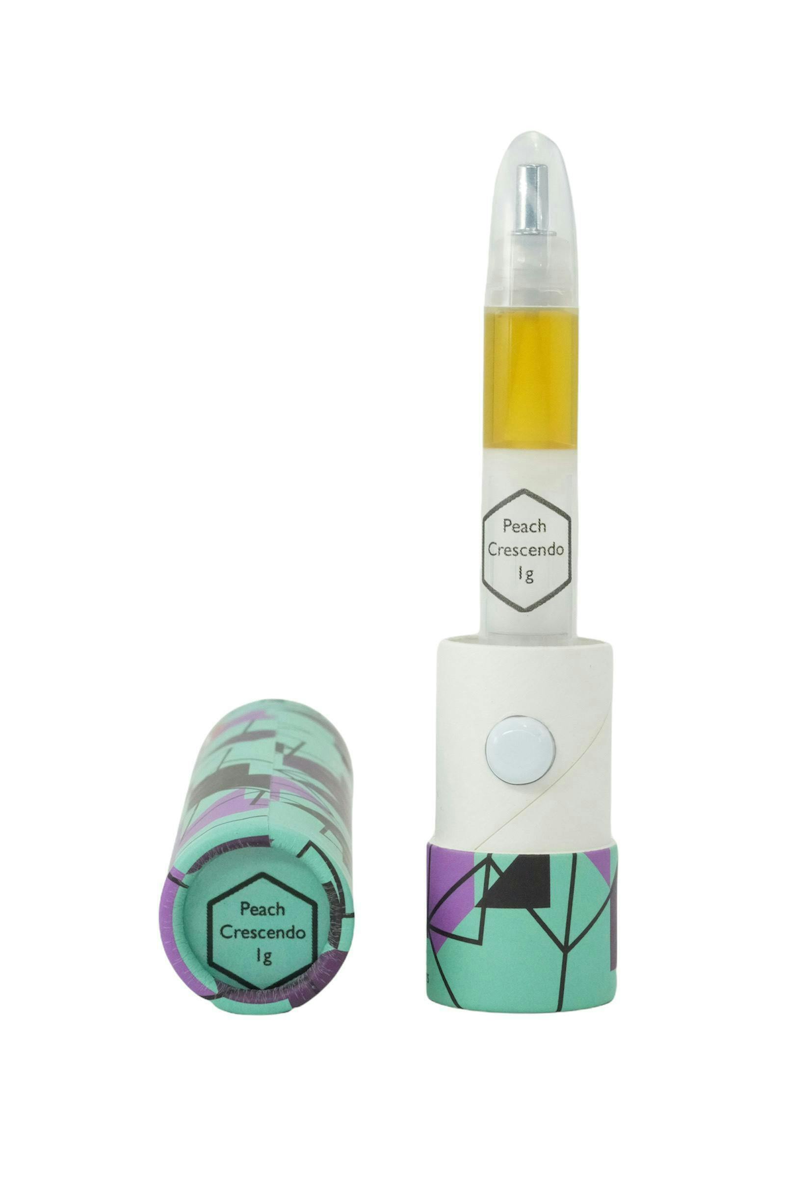 1g Cured Resin Klik - Peach Crescendo