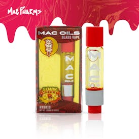 MacPharms I Mac Oils I Lemon Cherry Burst I Hybrid I 1g 510 Cartridge