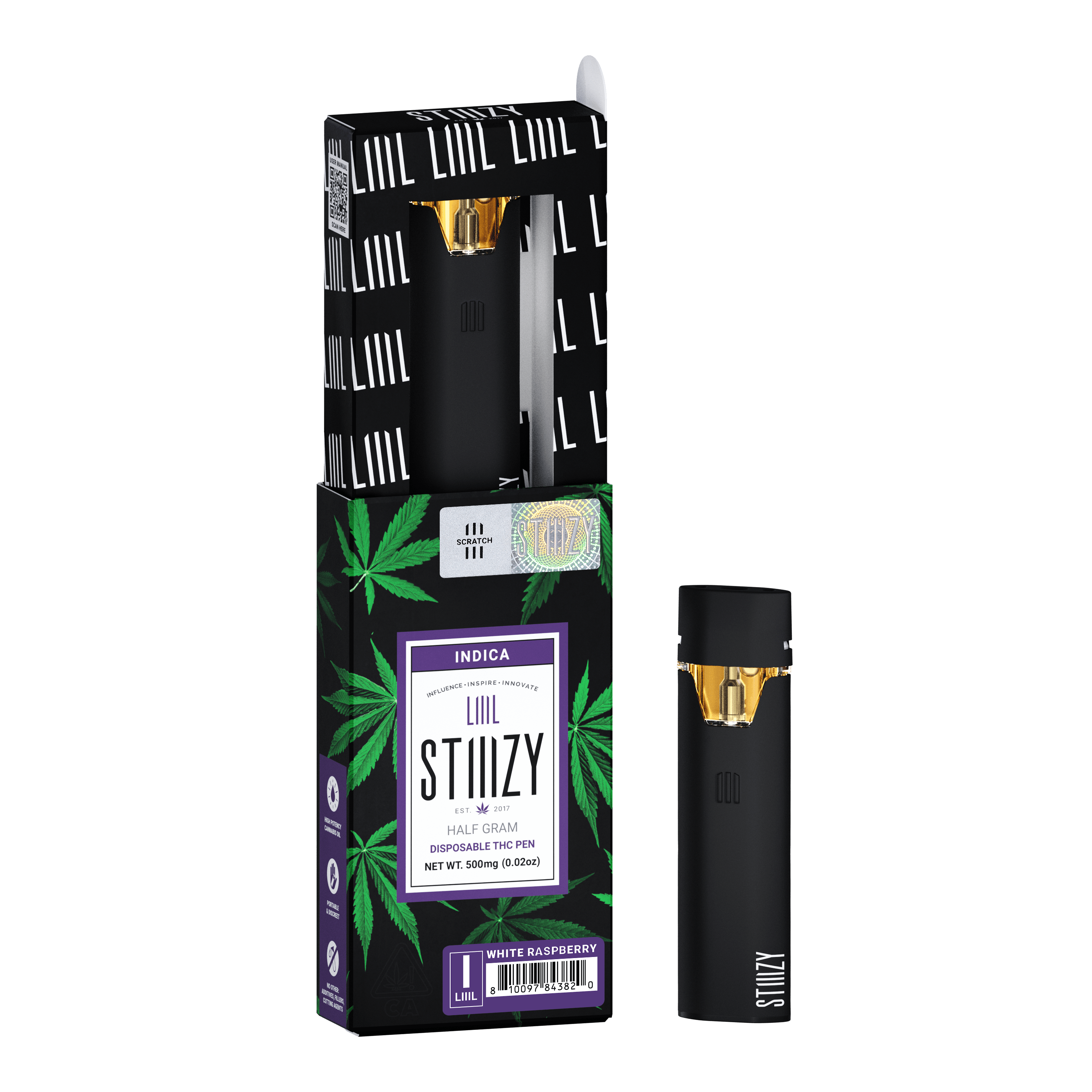品質が Vape STIIIZY - LIIIL RASPBERRY WHITE - トップス