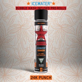 24K Punch 1G | ICEWATER Bubble Hash Infused | Glorious Cannabis Co.