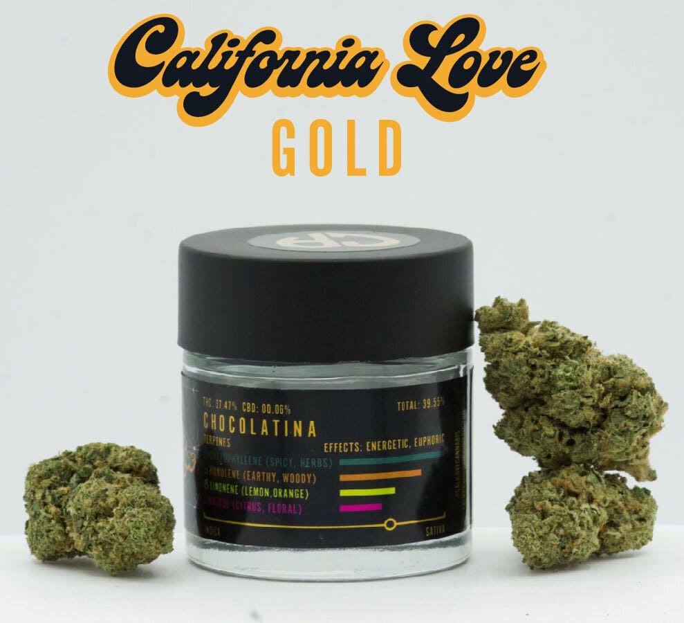 CALIFORNIA LOVE: Chocolatina - 1 g