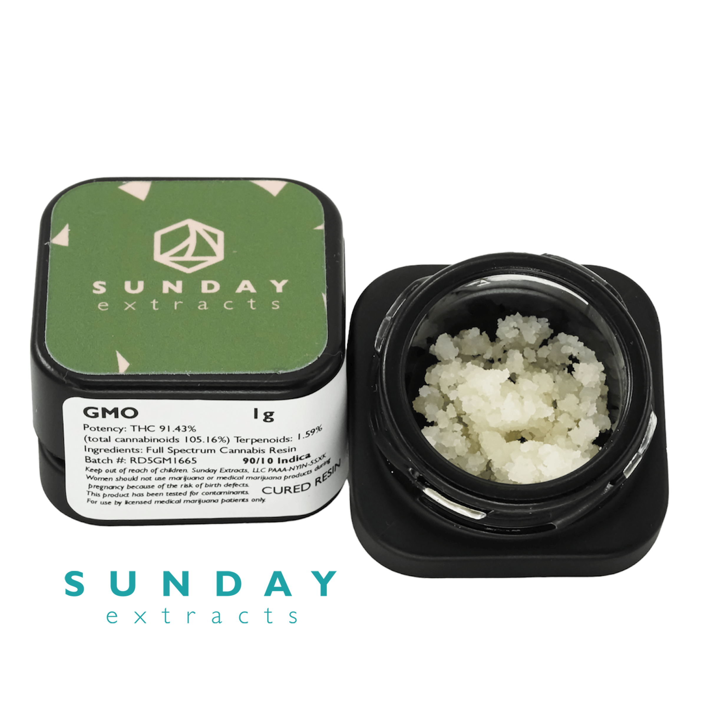 1g Concentrate GMO by Sunday Extracts