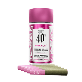 - PINK ACAI - .5G 40's Infused Preroll 5 Pack