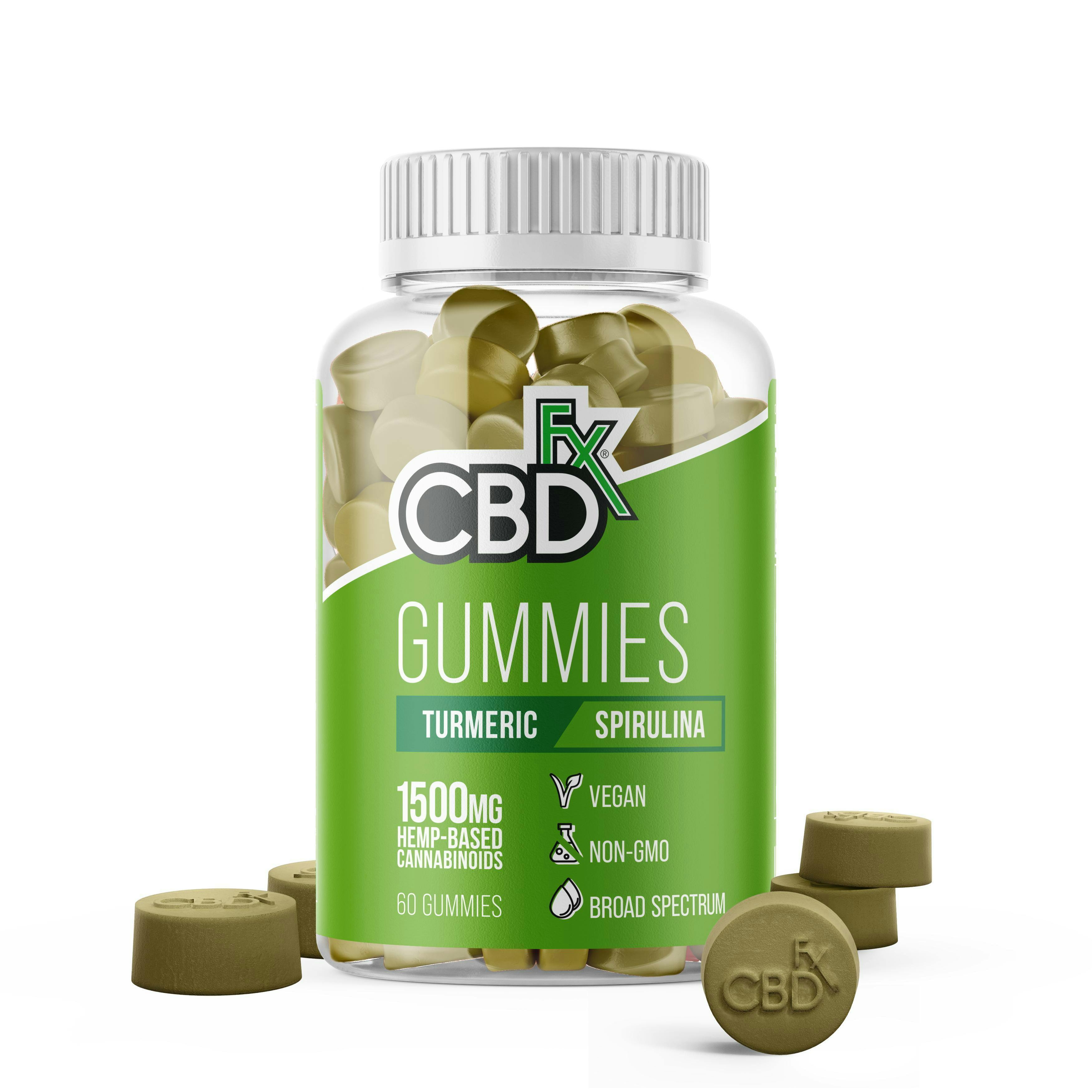 Cbd Gummies Turmeric Spirulina 1500mg