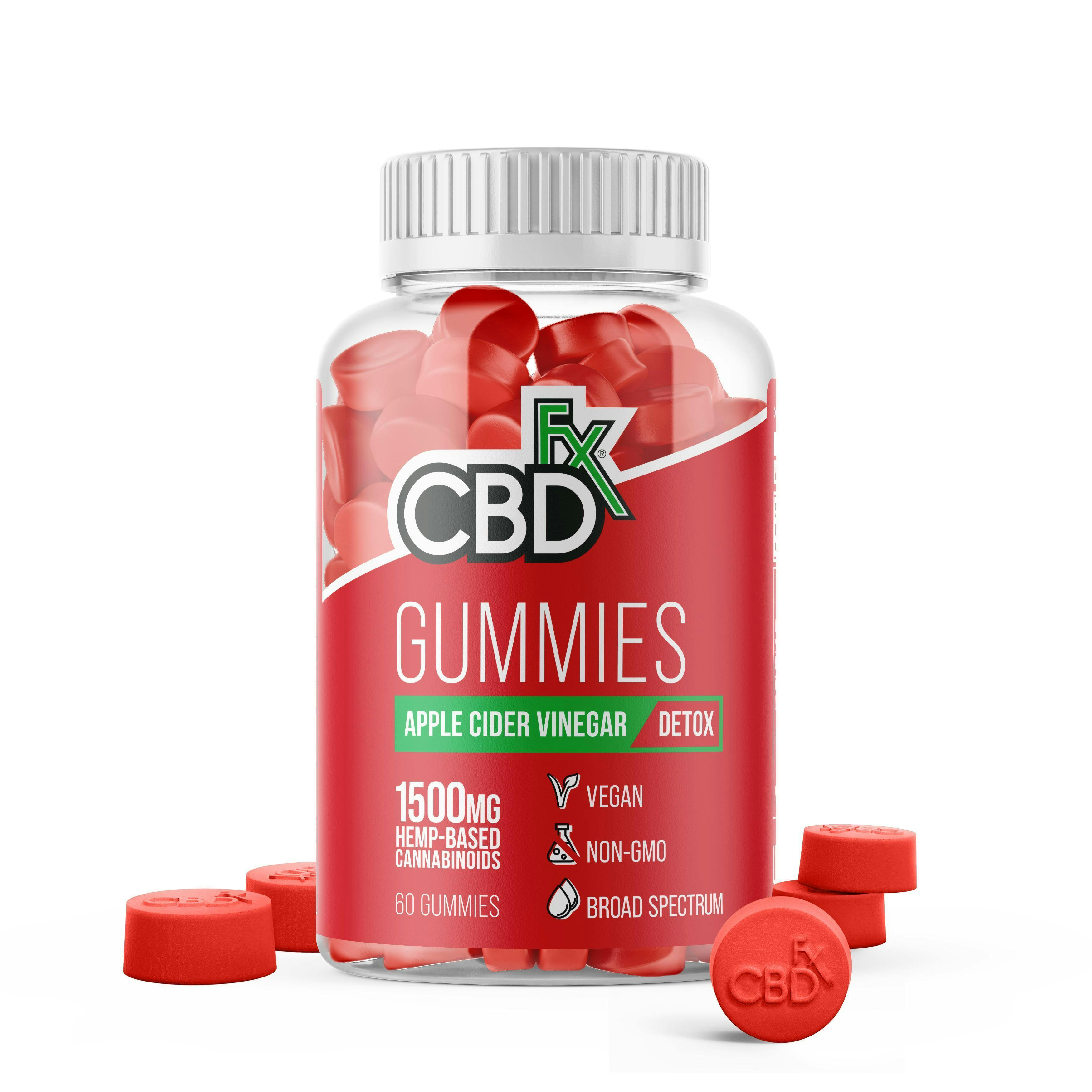 CBD Gummies with Apple Cider Vinegar 1500mg by CBDfx